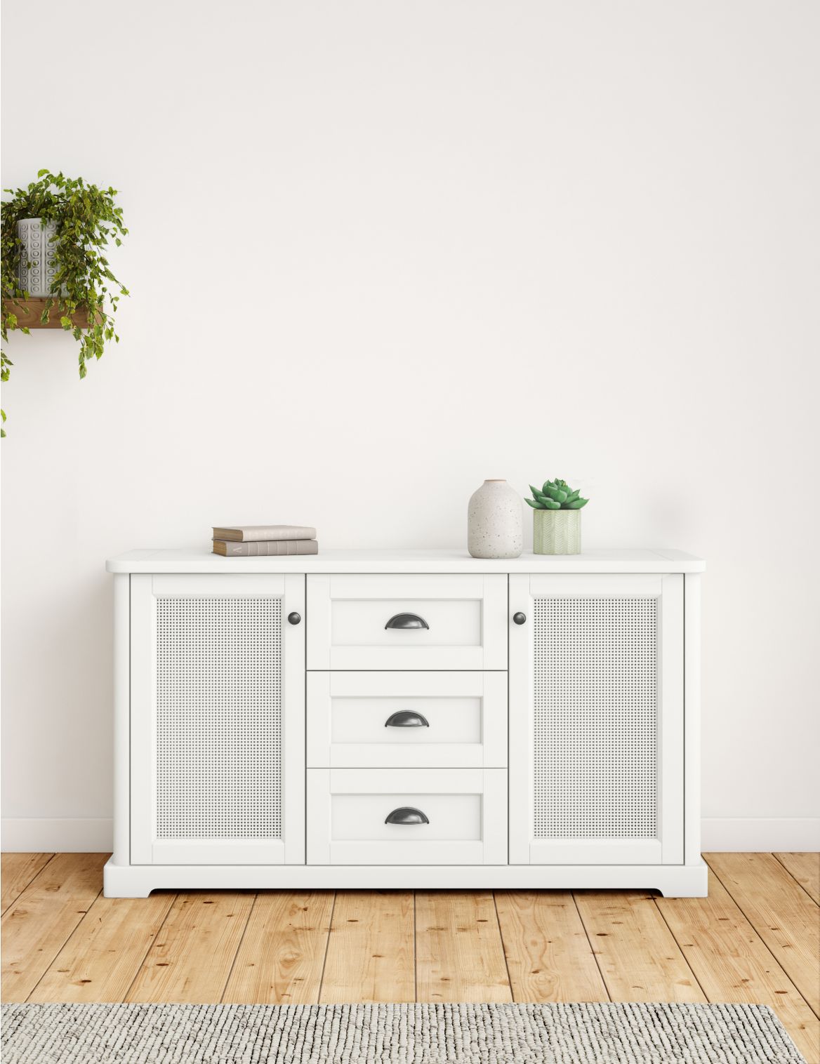 Willow Large Sideboard white