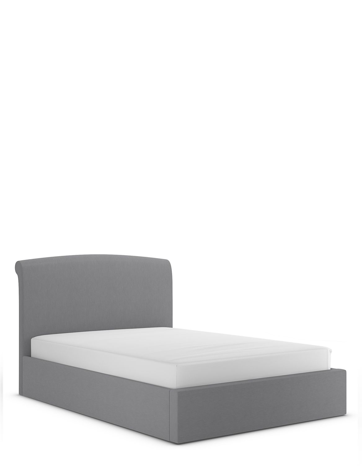 Cleo Ottoman Storage Bed grey