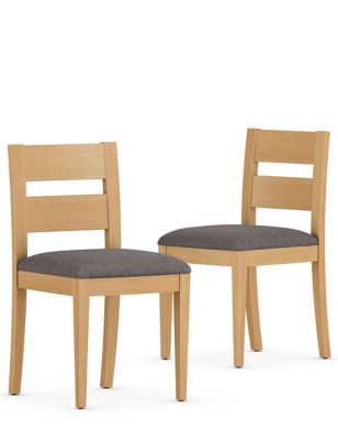 M&S Set of 2 Stockholm Dining Chairs