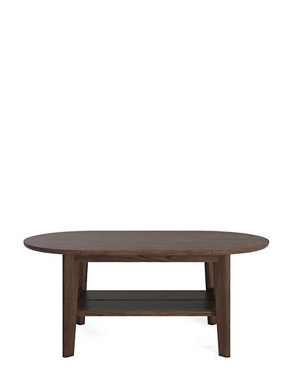 Marks And Spencer Nord Coffee Table - 1Size - Walnut, Walnut