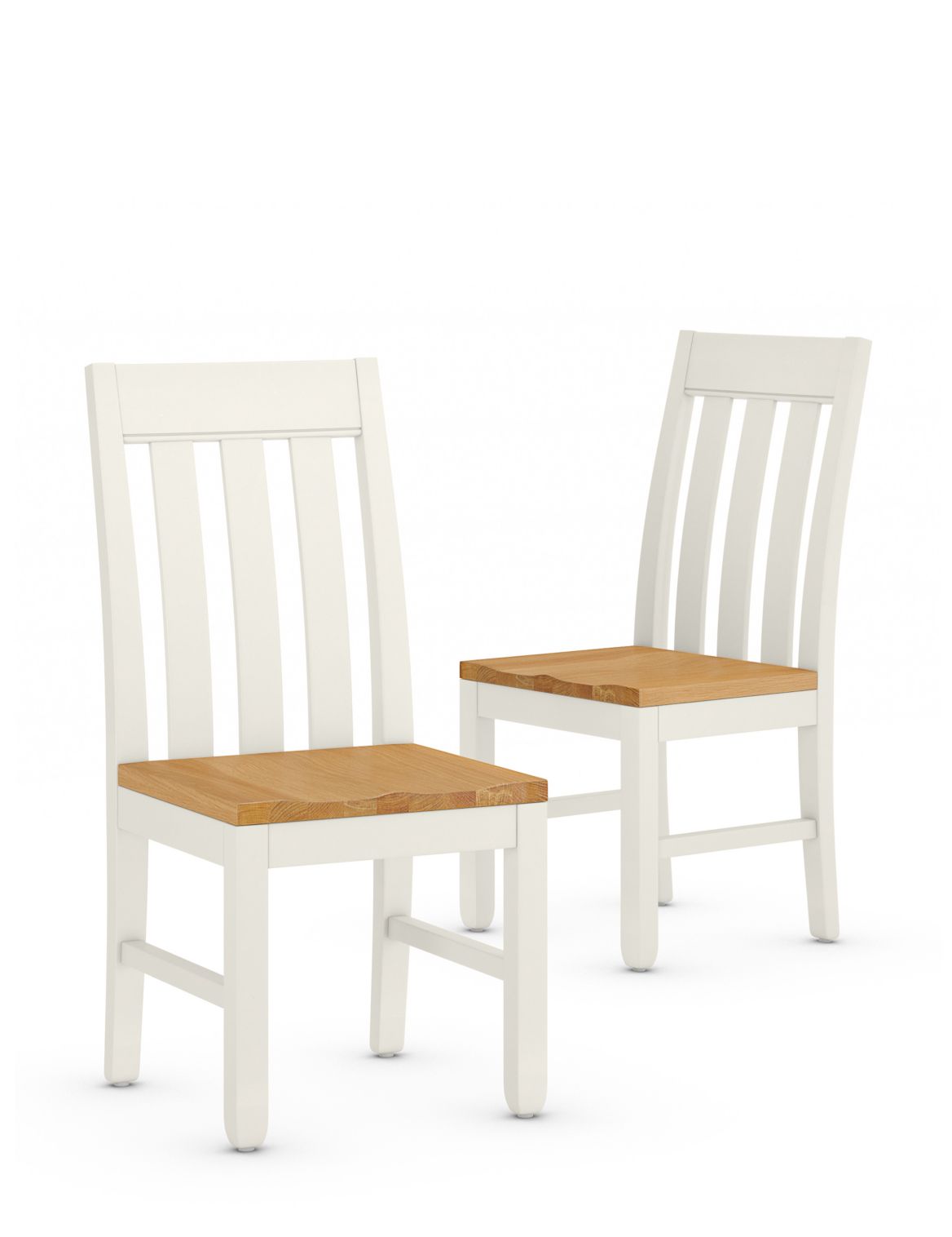 Set of 2 Padstow Dining Chairs cream
