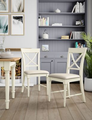 M&S Set of 2 Greenwich Dining Chairs