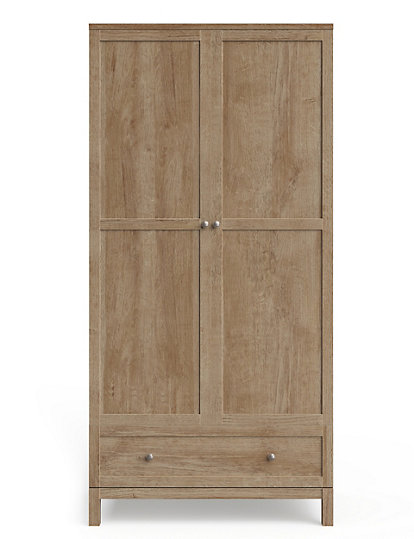 Marks And Spencer Salcombe Double Wardrobe - 1Size - Natural, Natural