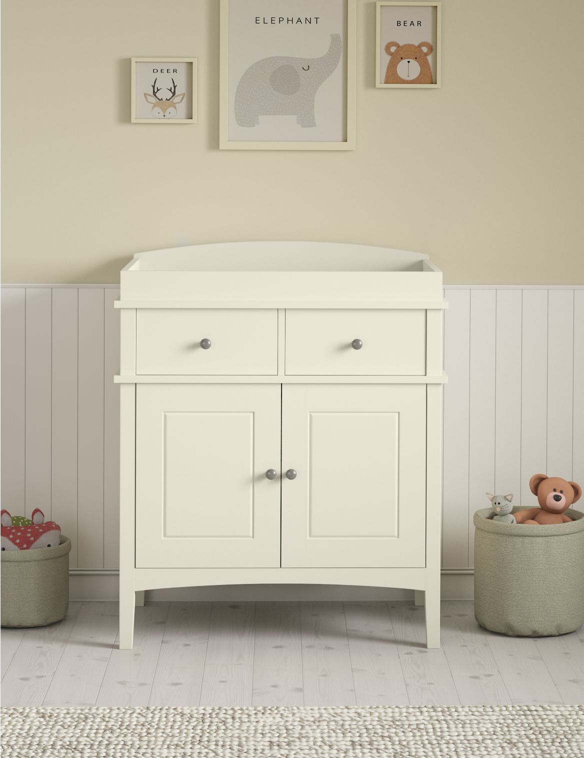 Hastings Ivory Changing Table white