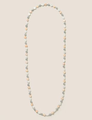 M&S Womens Freshwater Pearl Necklace