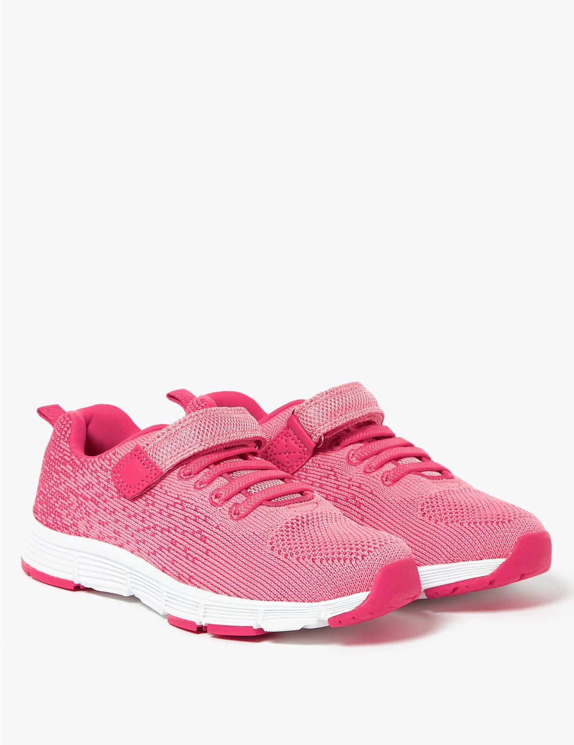 Kids' Riptape Trainers (5 Small - 12 Small) pink