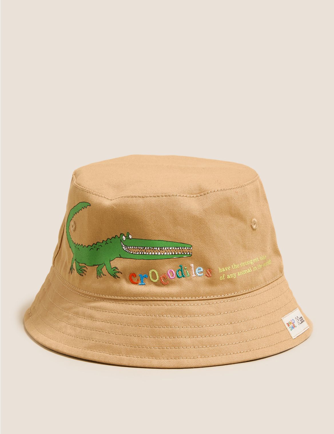 Kids' Roald Dahl&trade; & NHM&trade; Sun Hat (12 Mths - 6 Yrs) brown