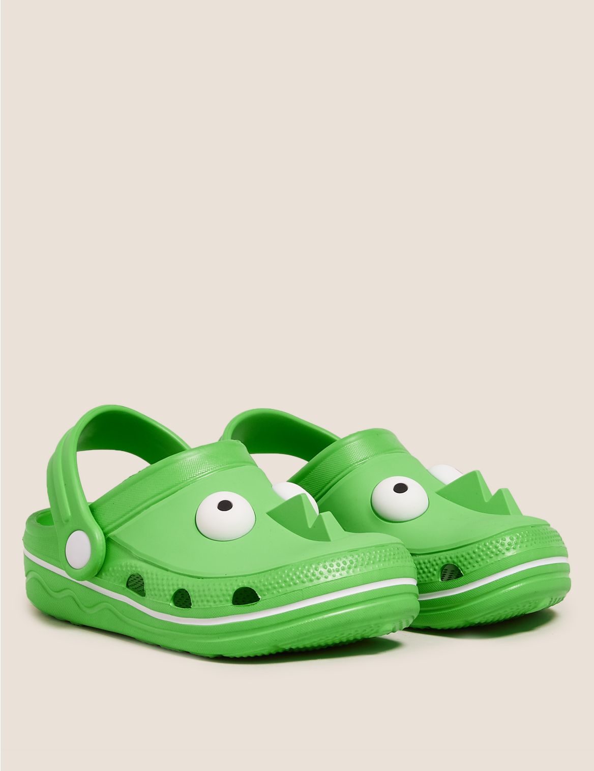 Green Monster Clogs (5 Small - 12 Small) green