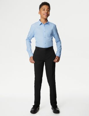 M&S Boys Boys' Skinny Leg Plus Fit School Trousers (2-18 Yrs)