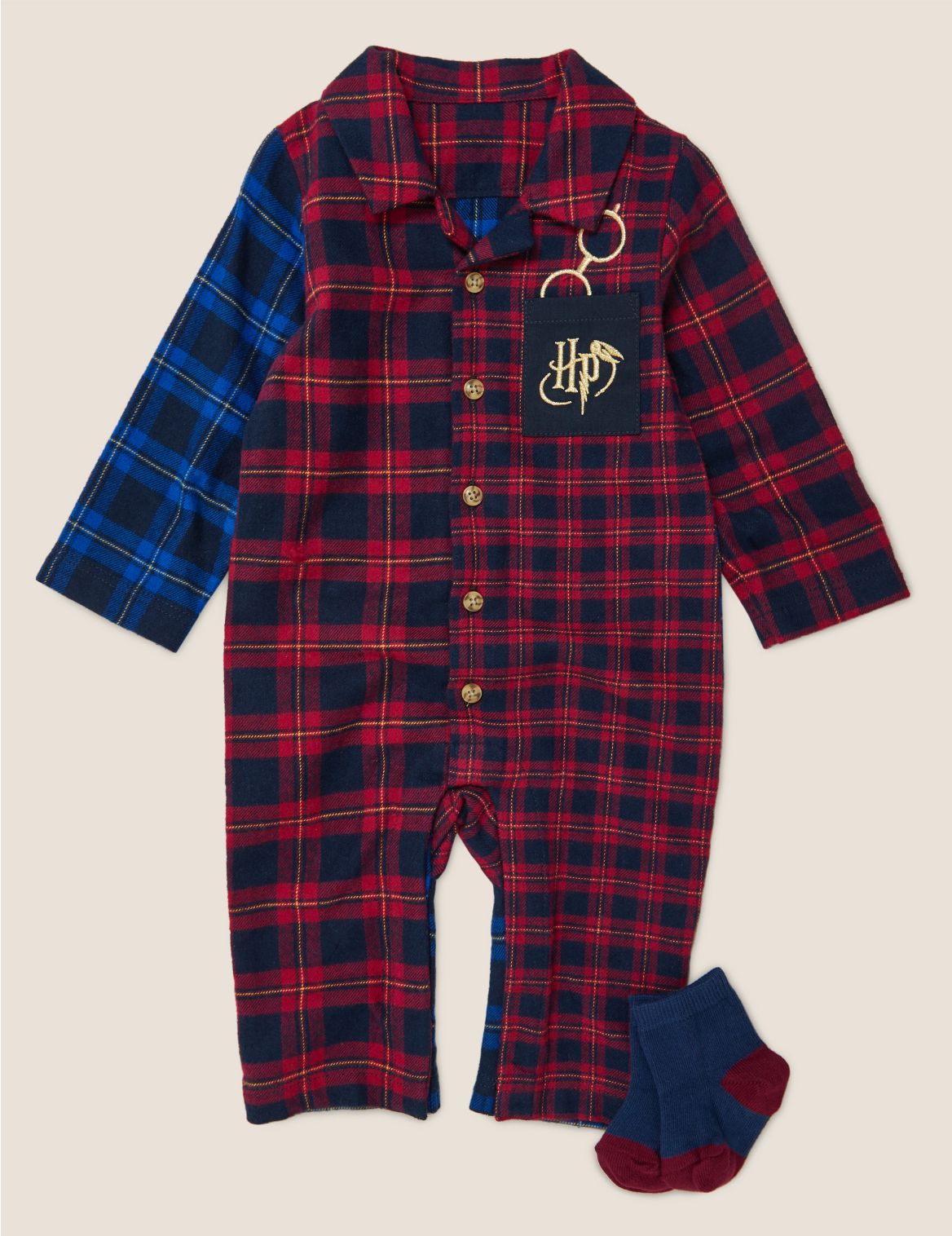 2pc Harry Potter&trade; Romper Outfit (7lbs-3 Yrs) red
