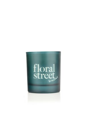 Floral Street Sweet Almond Scented Candle - White, White