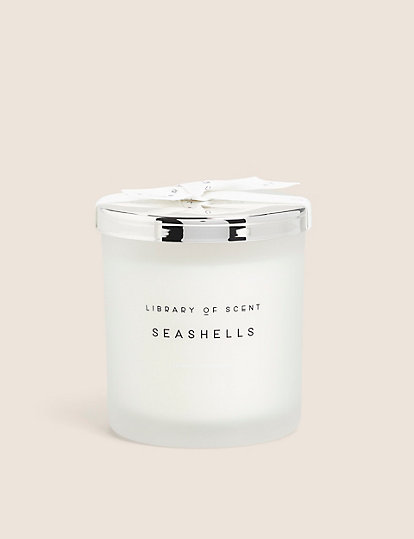 Library Of Scent Seashells Scented Candle - 1Size - White Mix, White Mix