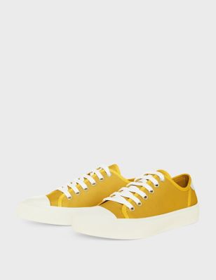 M&S Hobbs Womens Lace-Up Canvas Chunky Trainers
