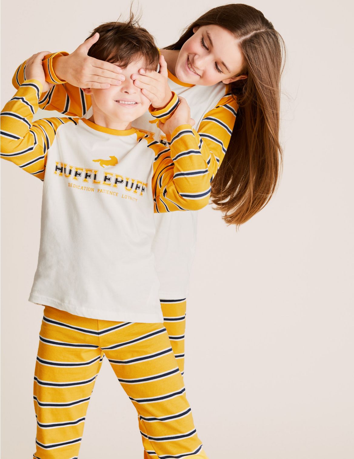 Harry Potter&trade; Hufflepuff Pyjama Set (6-16 Yrs) yellow