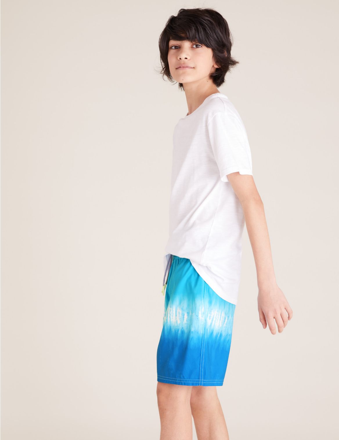 Dip Dye Swim Shorts (6-14 Yrs) blue