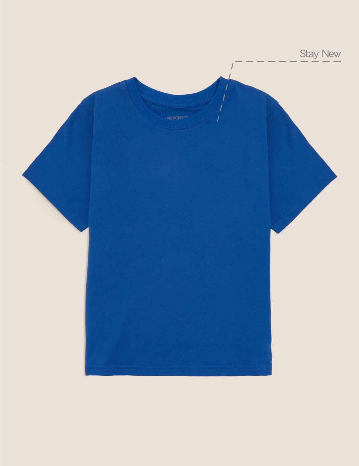 Unisex Pure Cotton T-Shirt blue