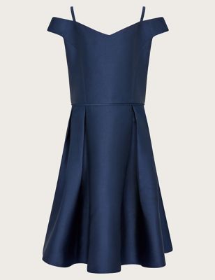 Monsoon Girl's Party Dress (8-15 Yrs) - 14y - Navy, Navy