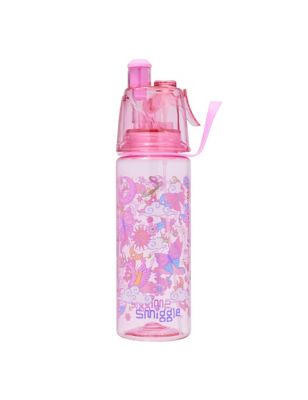 Smiggle Kids Cosmos Water Bottle - Pink, Pink