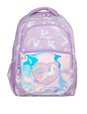 M&S Smiggle Girls Boys Unisex Kids' Pegasus Metallic Backpack (3+ Yrs)