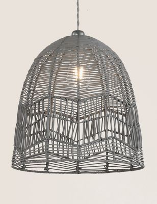 Rattan Ceiling Lamp Shade
