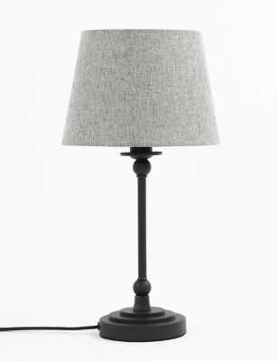 Black, Table Lamps | Bedside Lamps for Reading & Desk Lamps | M&S IE
