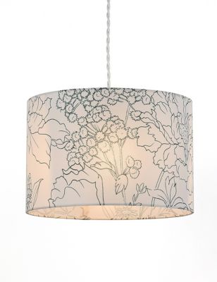 Floral Print Lamp Shade