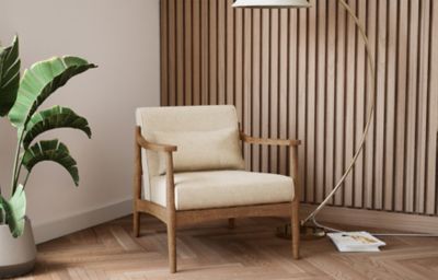 M&S Sherwood Accent Chair - CHR - Natural, Natural,Soft White