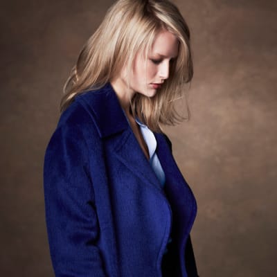 Marks and on sale spencer blue coat