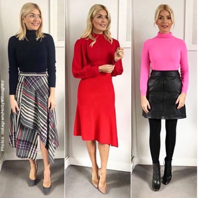 marks and spencer leopard print dress holly willoughby