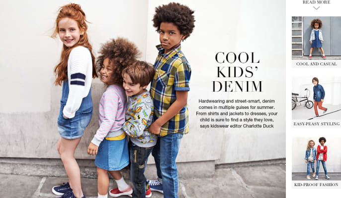 denim kidswear