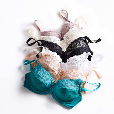 The classic lace jacquard M&S bra